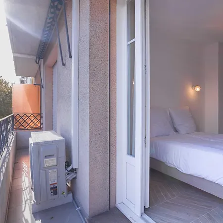 Palais Carthage - 10 Mn A Pied Du Palais, Centre, Balcon شقة *